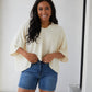 Brianna Boxy Crop Top