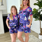 Matching Short Pajamas in Assorted Prints