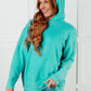 Basically My Favorite Hooded Pullover in Turquoise