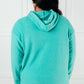 Basically My Favorite Hooded Pullover in Turquoise