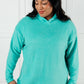 Basically My Favorite Hooded Pullover in Turquoise