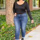 Can You Believe It Basic Long Sleeve Top In Black