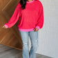Cold, Cold Go Away Oversized Pullover