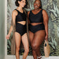 Come Sail Away Swim Top In Black