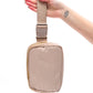 Everywhere I Go Crossbody Belt Bag in Khaki