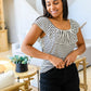 Extra Time Striped Top