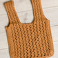 Girls Day Open Weave Bag in Tan