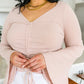 Giselle Gathered Front Blouse