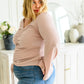 Giselle Gathered Front Blouse