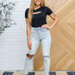 Good Karma Light Wash Distressed Jeans