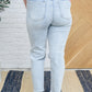 Good Karma Light Wash Distressed Jeans