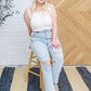 Good Karma Light Wash Distressed Jeans