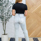 Good Karma Light Wash Distressed Jeans