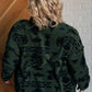 High Perspective Geometric Fleece Jacket