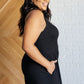 Hilary Wide Leg Jumpsuit in Black