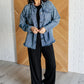 Hilary Wide Leg Jumpsuit in Black