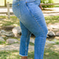 Howdy Embroidery Boyfriend Jeans