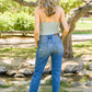 Howdy Embroidery Boyfriend Jeans