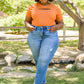 Howdy Embroidery Boyfriend Jeans
