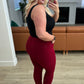 Wanda High Rise Control Top Skinny Jeans Scarlet