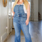 Izzy Control Top Retro Flare Overalls