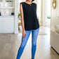 Juke Box Hero Shoulder Pad Top