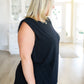 Juke Box Hero Shoulder Pad Top