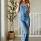 Just One More Ribbed Tank in Light Blue