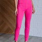 Magic Skinny 28" Pants in Hot Pink