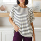 Much Ado About Nothing Striped Top