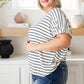 Much Ado About Nothing Striped Top