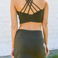 Next Move Sports Bra In Olive
