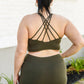 Next Move Sports Bra In Olive