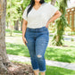 Nikki Mid-Rise Destroyed Boyfriend Jeggings