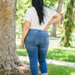 Nikki Mid-Rise Destroyed Boyfriend Jeggings