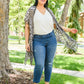 Nikki Mid-Rise Destroyed Boyfriend Jeggings