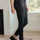 Octavia High Rise Control Top Skinny Jeans in Washed Black
