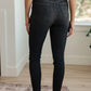 Octavia High Rise Control Top Skinny Jeans in Washed Black