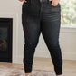 Octavia High Rise Control Top Skinny Jeans in Washed Black