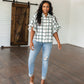 Perfect Picnic Plaid Top