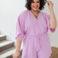 Purple Promise Romper