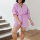 Purple Promise Romper
