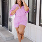 Purple Promise Romper