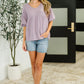 Pleasantly Perfect Bubble Sleeve Peasant Blouse