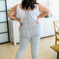 Railroad Stripe Overalls
