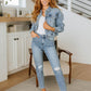 Reese Rhinestone Slim Fit Jeans