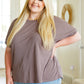 So Good Relaxed Fit Top in Mocha
