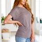 So Good Relaxed Fit Top in Mocha