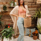 So This is Love Bralette in Coral Haze