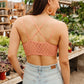 So This is Love Bralette in Coral Haze